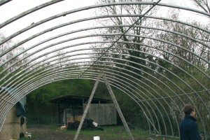 alle Streben montieren